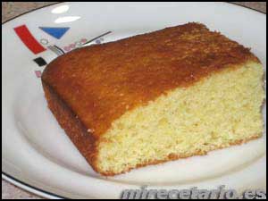 Raci&oacute;n de bizcocho