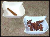 Estrellas de an&iacute;s y canela en rama