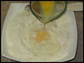 Harina, leche, huevos, sal, azúcar... Harina, leche, huevos, sal, azúcar...