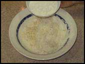 Harina, sal y aceite